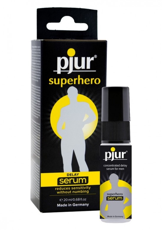 Pjur superhero delay serum